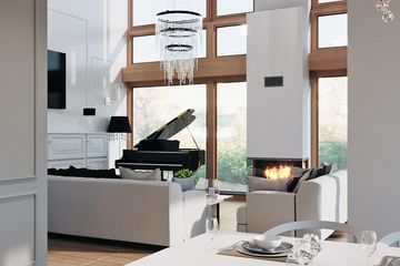 Projekt domu LK&1516 - parterowy z poddaszem dom o powierzchni 207,98 m², dach dwuspadowy - ujęcie 28