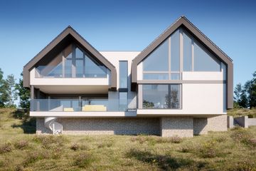 Projekt domu LK&1474 - parterowy z poddaszem dom o powierzchni 284,06 m², dach dwuspadowy - ujęcie 5