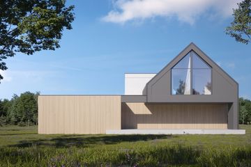 Projekt domu LK&1473 - parterowy z poddaszem dom o powierzchni 194,94 m², dach dwuspadowy - ujęcie 5