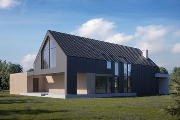 Projekt domu LK&1473 - parterowy z poddaszem dom o powierzchni 194,94 m², dach dwuspadowy - ujęcie 6
