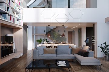 Projekt domu LK&1473 - parterowy z poddaszem dom o powierzchni 194,94 m², dach dwuspadowy - ujęcie 7