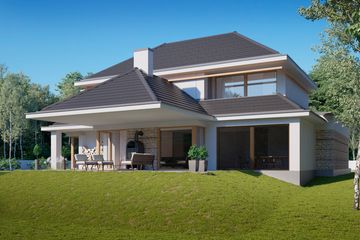 Projekt domu LK&1471 - z pełnym piętrem dom o powierzchni 192,95 m², dach kopertowy - ujęcie 5