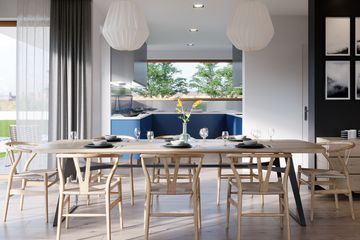 Projekt domu LK&1471 - z pełnym piętrem dom o powierzchni 192,95 m², dach kopertowy - ujęcie 7