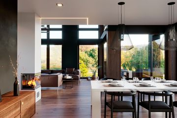 Projekt domu LK&1459 - parterowy z poddaszem dom o powierzchni 165,47 m², dach dwuspadowy - ujęcie 8