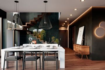 Projekt domu LK&1459 - parterowy z poddaszem dom o powierzchni 165,47 m², dach dwuspadowy - ujęcie 11