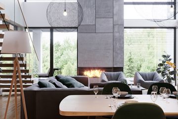 Projekt domu LK&1455 - z pełnym piętrem dom o powierzchni 253,20 m², dach płaski - ujęcie 9