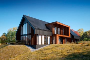Projekt domu LK&1433 - parterowy z poddaszem dom o powierzchni 317,96 m², dach dwuspadowy - ujęcie 5