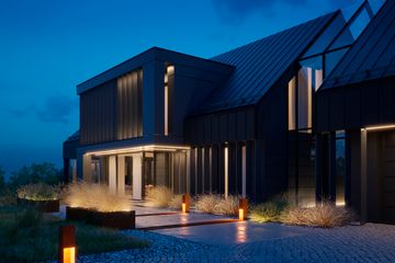 Projekt domu LK&1433 - parterowy z poddaszem dom o powierzchni 317,96 m², dach dwuspadowy - ujęcie 9