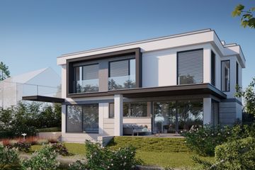 Projekt domu LK&1428 - z pełnym piętrem dom o powierzchni 165,50 m², dach płaski - ujęcie 4