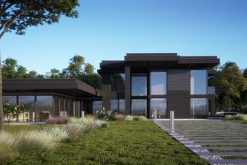 Projekt domu LK&1418 - z pełnym piętrem dom o powierzchni 279,04 m², dach kopertowy - ujęcie 2