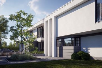 Projekt domu LK&1403 - z pełnym piętrem dom o powierzchni 790 m², dach płaski - ujęcie 5