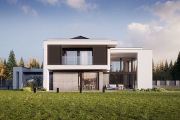Projekt domu LK&1402 - z pełnym piętrem dom o powierzchni 223,20 m², dach kopertowy - ujęcie 6