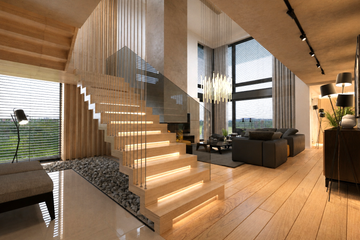 Projekt domu LK&1399 - z pełnym piętrem dom o powierzchni 247,88 m², dach płaski - ujęcie 12