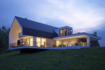 Projekt domu LK&1382 - parterowy z poddaszem dom o powierzchni 188,20 m², dach dwuspadowy - ujęcie 7