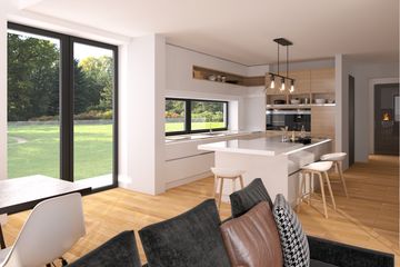 Projekt domu LK&1382 - parterowy z poddaszem dom o powierzchni 188,20 m², dach dwuspadowy - ujęcie 11