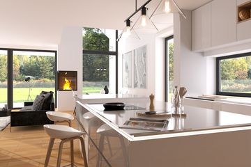 Projekt domu LK&1382 - parterowy z poddaszem dom o powierzchni 188,20 m², dach dwuspadowy - ujęcie 12