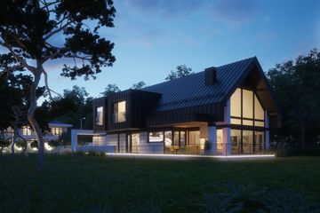 Projekt domu LK&1352 - parterowy z poddaszem dom o powierzchni 197,36 m², dach dwuspadowy - ujęcie 5