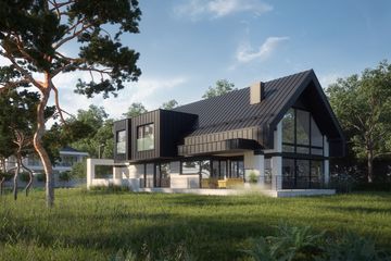 Projekt domu LK&1352 - parterowy z poddaszem dom o powierzchni 197,36 m², dach dwuspadowy - ujęcie 7
