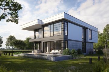 Projekt domu LK&1343 - z pełnym piętrem dom o powierzchni 254,62 m², dach kopertowy - ujęcie 5