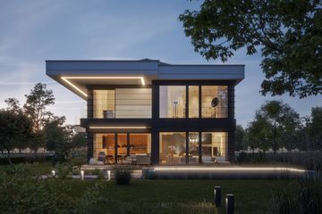 Projekt domu LK&1343 - z pełnym piętrem dom o powierzchni 254,62 m², dach kopertowy - ujęcie 7