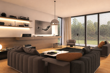 Projekt domu LK&1343 - z pełnym piętrem dom o powierzchni 254,62 m², dach kopertowy - ujęcie 13