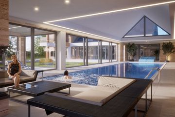 Projekt domu LK&1338 - parterowy z poddaszem dom o powierzchni 533,95 m², dach dwuspadowy - ujęcie 2