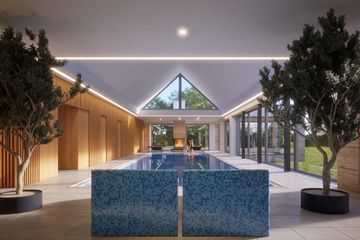 Projekt domu LK&1338 - parterowy z poddaszem dom o powierzchni 533,95 m², dach dwuspadowy - ujęcie 3