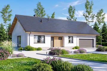  Projekt domu Mokka 20 mini s2 (WOF1281) - projekt domu parterowego - Zdjęcie 1