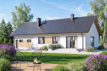  Projekt domu Mokka 20 mini s2 (WOF1281) - projekt domu parterowego - Zdjęcie 3