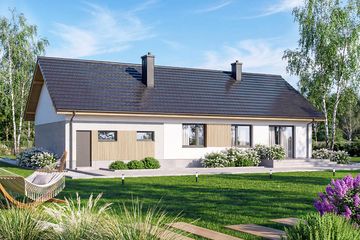  Projekt domu Mokka 20 mini s2 (WOF1281) - projekt domu parterowego - Zdjęcie 4