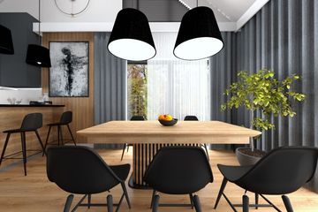 Projekt domu Ka237 - parterowy dom o powierzchni 117,24 m², dach dwuspadowy - ujęcie 6