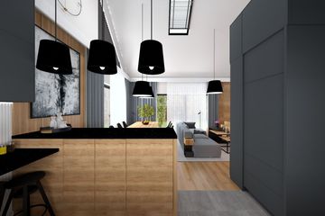 Projekt domu Ka237 - parterowy dom o powierzchni 117,24 m², dach dwuspadowy - ujęcie 14