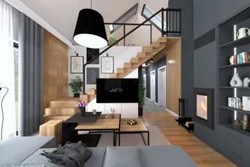 Projekt domu Ka237 - parterowy dom o powierzchni 117,24 m², dach dwuspadowy - ujęcie 15