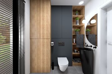 Projekt domu Ka237 - parterowy dom o powierzchni 117,24 m², dach dwuspadowy - ujęcie 21