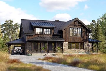  Projekt domu FarmHouse One (SBM1000) - projekt domu parterowego z poddaszem - Zdjęcie 1