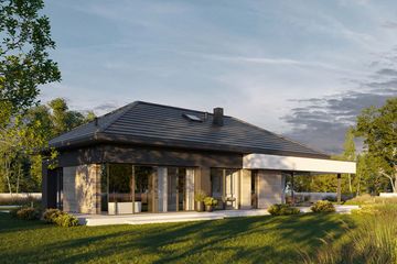  Projekt domu HomeKoncept 146 (KRX1302) - projekt domu parterowego - Zdjęcie 10