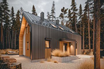  Projekt domu Drops Alfa Bobo (1966) (KRD3101) - projekt domu parterowego z poddaszem - Zdjęcie 1