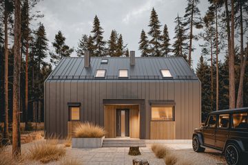  Projekt domu Drops Alfa Bobo (1966) (KRD3101) - projekt domu parterowego z poddaszem - Zdjęcie 2