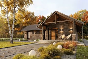  Projekt domu Stella 2 (BSE1287) - projekt domu parterowego - Zdjęcie 1