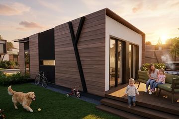  Projekt domu Smart Box 3D - Uno (GDI1003) - projekt domu parterowego - Zdjęcie 1