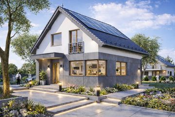  Projekt domu BW-70 wariant 1 (niskoemisyjny) (JGC1270) - projekt domu parterowego z poddaszem - Zdjęcie 2