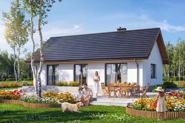  Projekt domu Bambino mini (WOF1282) - projekt domu parterowego - Zdjęcie 3