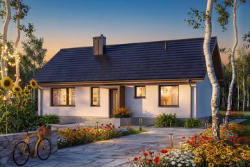  Projekt domu Bambino mini (WOF1282) - projekt domu parterowego - Zdjęcie 7