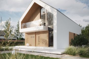  Projekt domu NewHouse 754 w1 (KRZ1157) - projekt domu parterowego z poddaszem - Zdjęcie 10