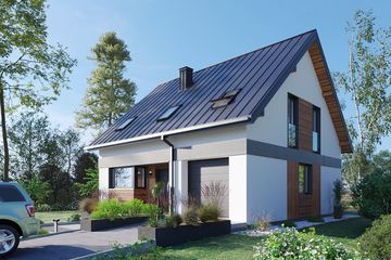  Projekt domu Mateo Beta (1968) (KRD3102) - projekt domu parterowego z poddaszem - Zdjęcie 3