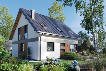  Projekt domu Mateo Beta (1968) (KRD3102) - projekt domu parterowego z poddaszem - Zdjęcie 4