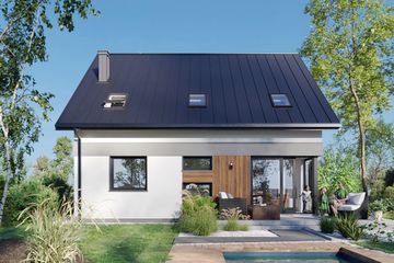  Projekt domu Mateo Beta (1968) (KRD3102) - projekt domu parterowego z poddaszem - Zdjęcie 5