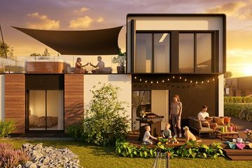  Projekt domu Smart Box 3D - Sei (GDI1004) - projekt domu z pełnym piętrem - Zdjęcie 6