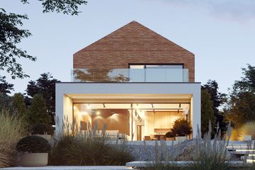  Projekt domu Aria (POZ1016) - projekt domu z pełnym piętrem - Zdjęcie 1