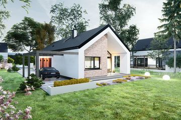  Projekt domu Azalia (TBO1000) - projekt domu parterowego - Zdjęcie 22